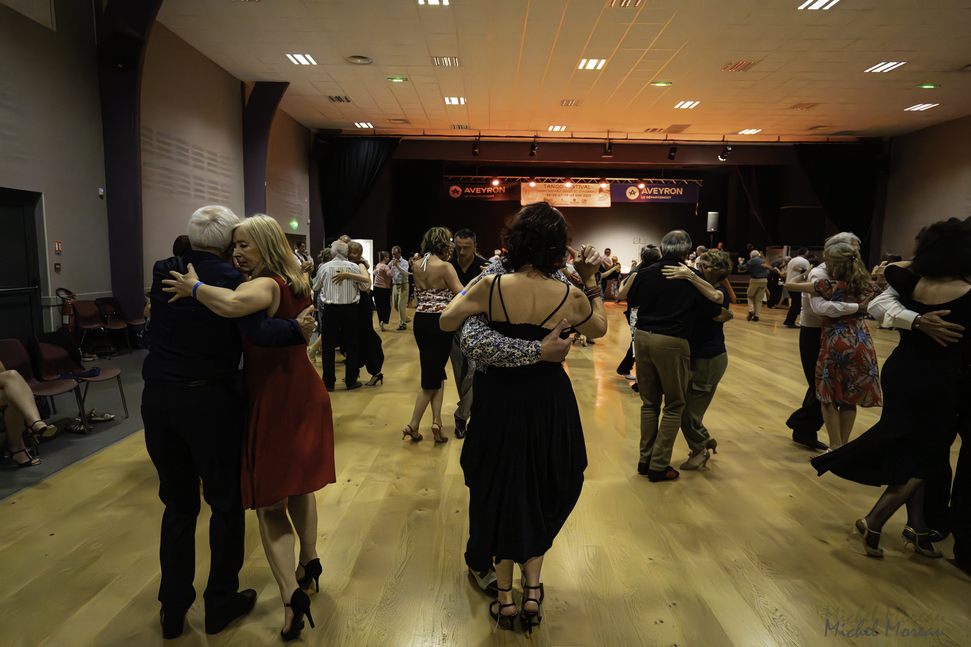 Michel MOREAU au 18ème Festival de Tango Saint Geniez d'Olt